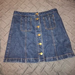 Jean skirt